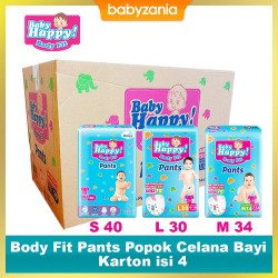 Baby Happy Body Fit Pants Popok Celana Bayi S40...